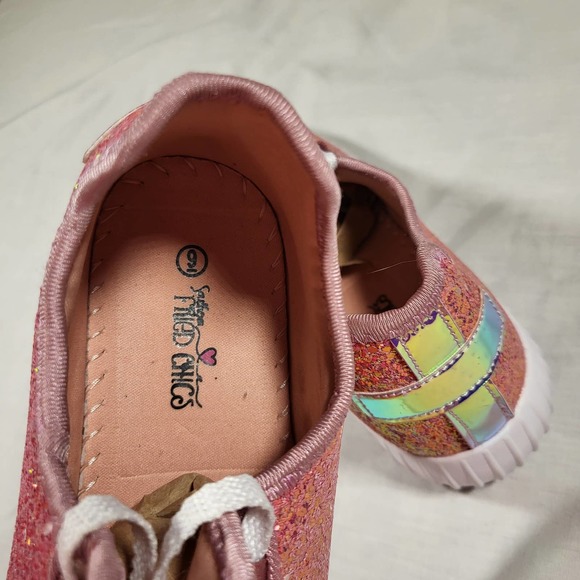 Sparkling Pink Sneakers - Picture 6 of 7